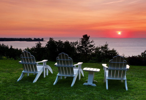 Egg Harbor Lodge Door County Resort with Great Sunsets